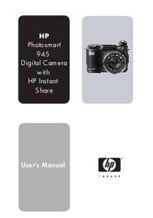 Hewlett Packard PhotoSmart 945 manual. Camera Instructions.